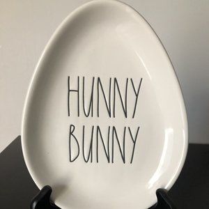 Rae Dunn Hunny Bunny" Egg Plate